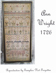 ANN WRIGHT 1726 CROSS STITCH DESIGN